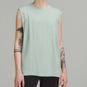 Lululemon Modal Pleated Shoulder Tank